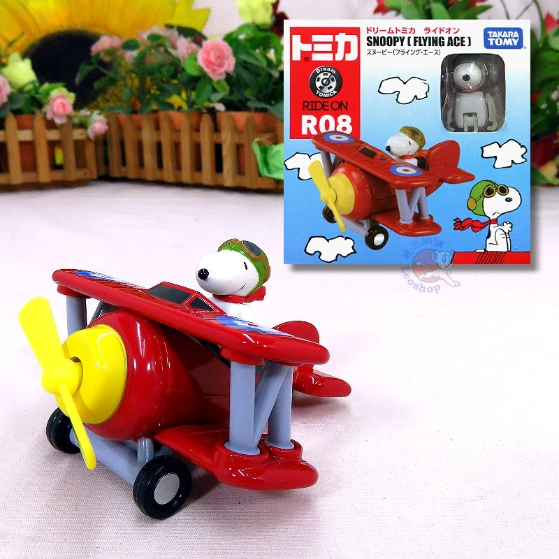 Tomica DT 騎乘系列 R-08 史奴比 飛行員