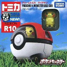 Tomica DT 騎乘系列 R-10 精靈寶可夢 皮卡丘寶貝球車