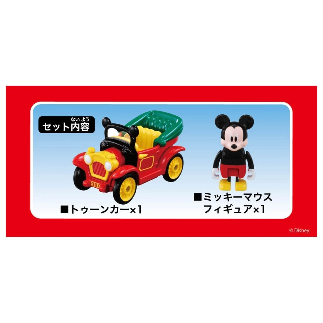 Tomica DT 騎乘系列 RD-01 迪士尼 米奇古典車