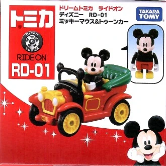 Tomica DT 騎乘系列 RD-01 迪士尼 米奇古典車