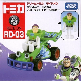 Tomica DT 騎乘系列 RD-03 迪士尼 巴斯賽車