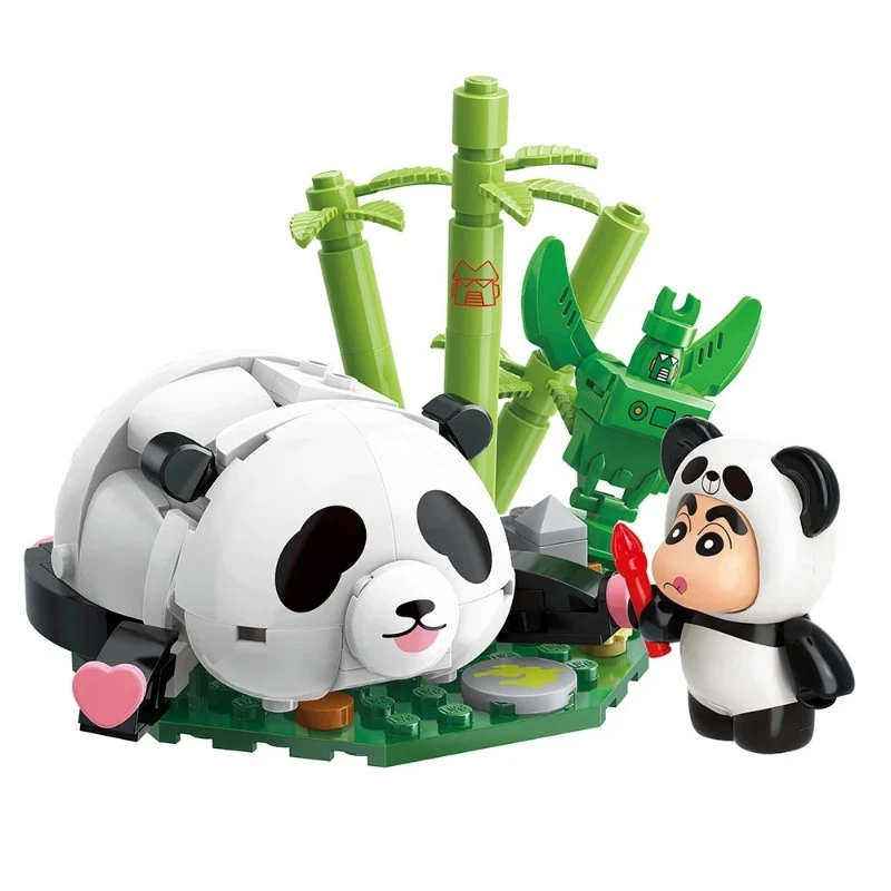 KEEPPLAY 三麗鷗 蠟筆小新 動物系列 熊貓小新