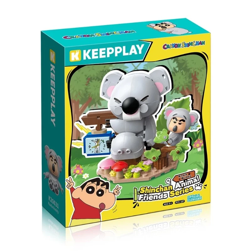 KEEPPLAY 三麗鷗 蠟筆小新 動物系列 無尾熊小新
