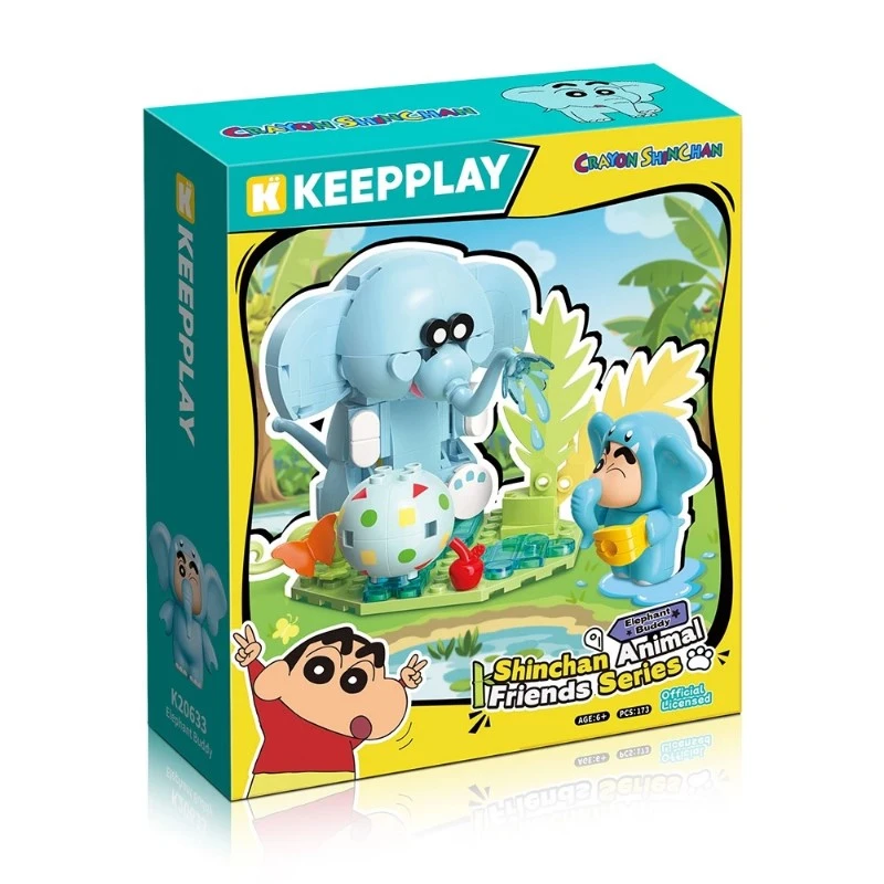 KEEPPLAY 三麗鷗 蠟筆小新 動物系列 大象小新