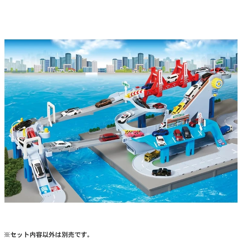 Tomica 新城鎮 變形高速道路組
