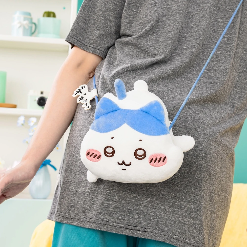 吉伊卡哇 chiikawa 小八一番賞 C賞 嘩啦嘩啦 包包 絨毛玩偶 21cm