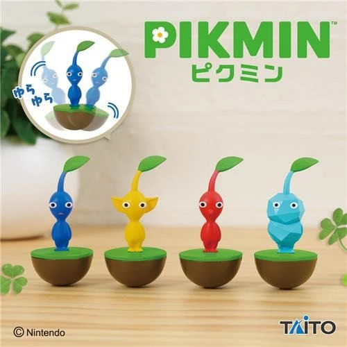 TAITO 景品 皮克敏 不倒翁 四款一套