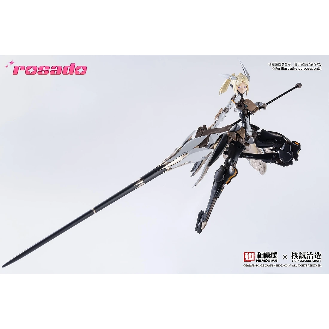 核誠治造X和模線 1/10 蘿莎計劃 RS-03 星花 百合 MK3