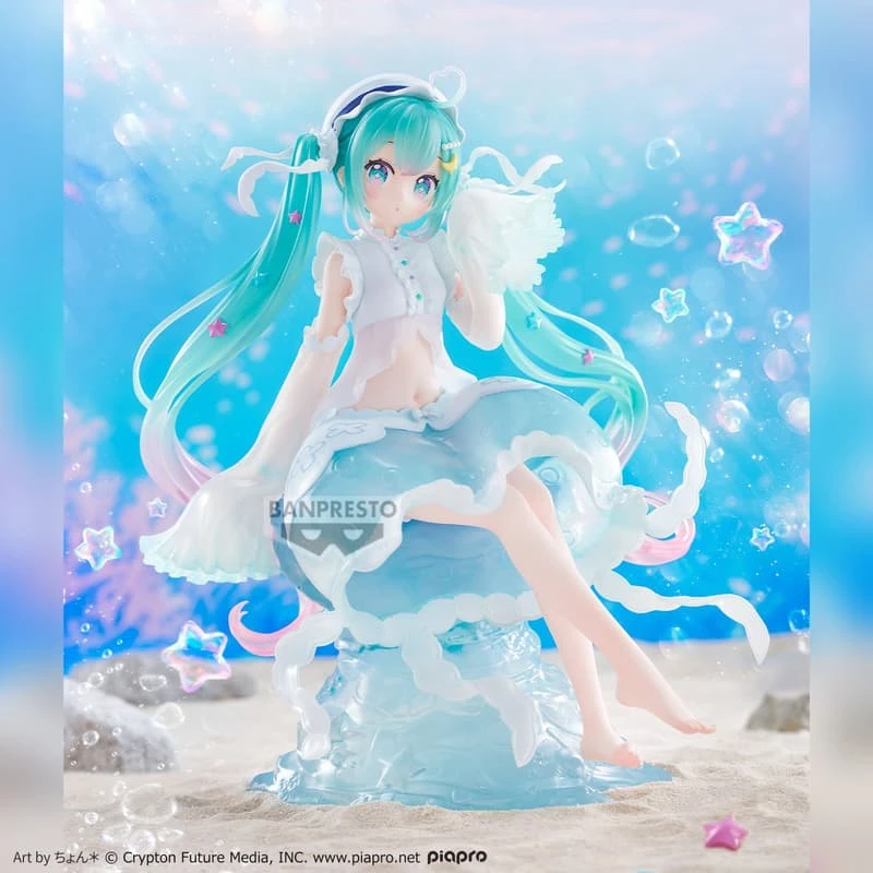 Banpresto 景品 初音未來 EVOLVE Clearluxe 水母