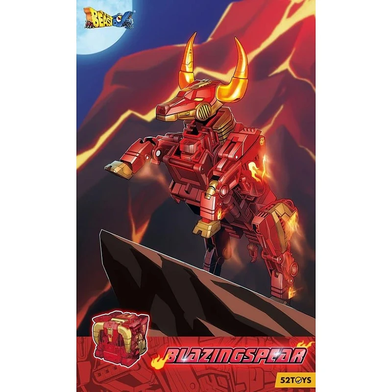 52TOYS BEASTBOX 猛獸匣 BB-33 炙熱標槍 紅牛