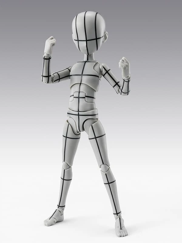 代理版 SHF 素體君 男素體 杉森建 Edition 灰色 框線版