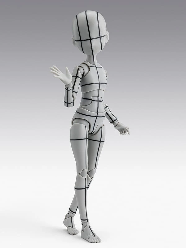 代理版 SHF 素體君 女素體 杉森建 Edition 灰色 框線版