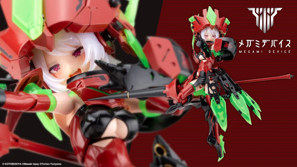壽屋 女神裝置 彈丸騎士 驅魔人 地獄火 一般版
