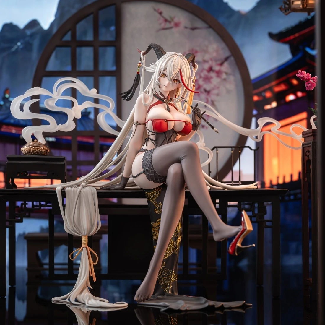 AniGame 1/6 碧藍航線 埃格妮絲 埃吉爾 金龍騰祥雲