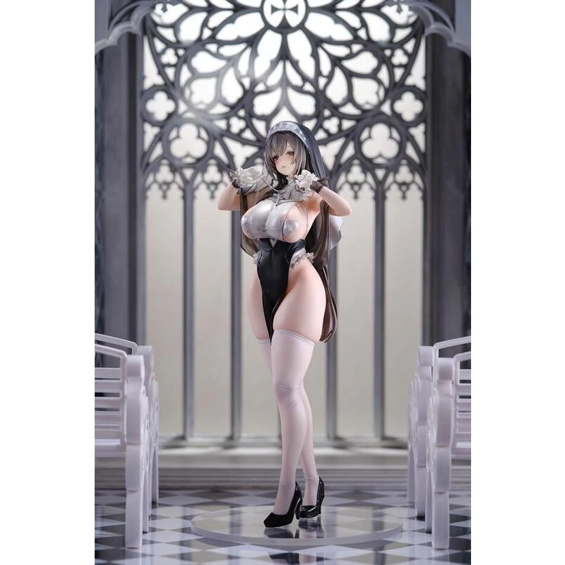 PURE 特別版 1/6 扫除朋具 原畫 角色扮演 祈願修女 一般版 附色紙