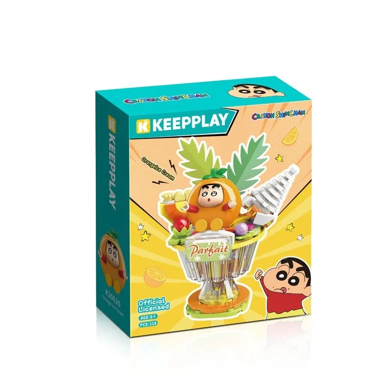 KEEPPLAY 三麗鷗 蠟筆小新 零食系列 橘子霜淇淋