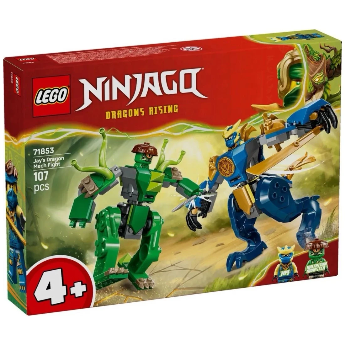 Lego 樂高 Ninjago忍者 71853 阿光的猛龍機械人之戰