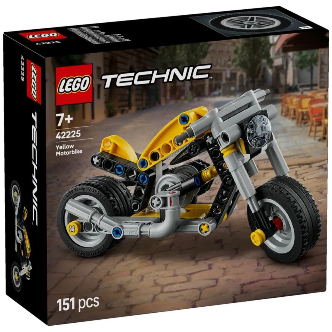 Lego 樂高 Technic 科技 42225 黃色摩托車