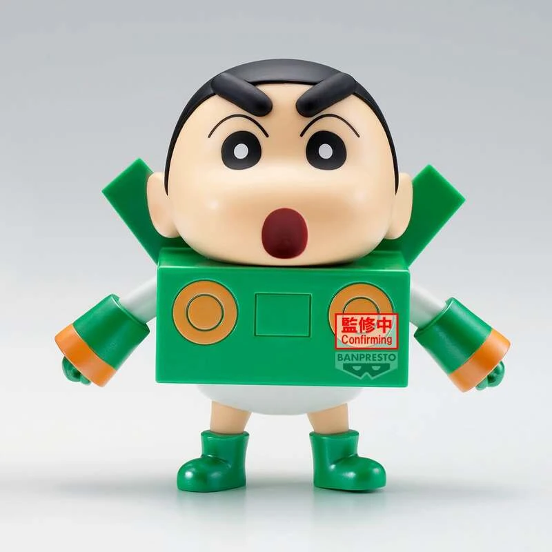 Banpresto 景品 蠟筆小新 Cosplay小新 康達姆機器人小新 特別色