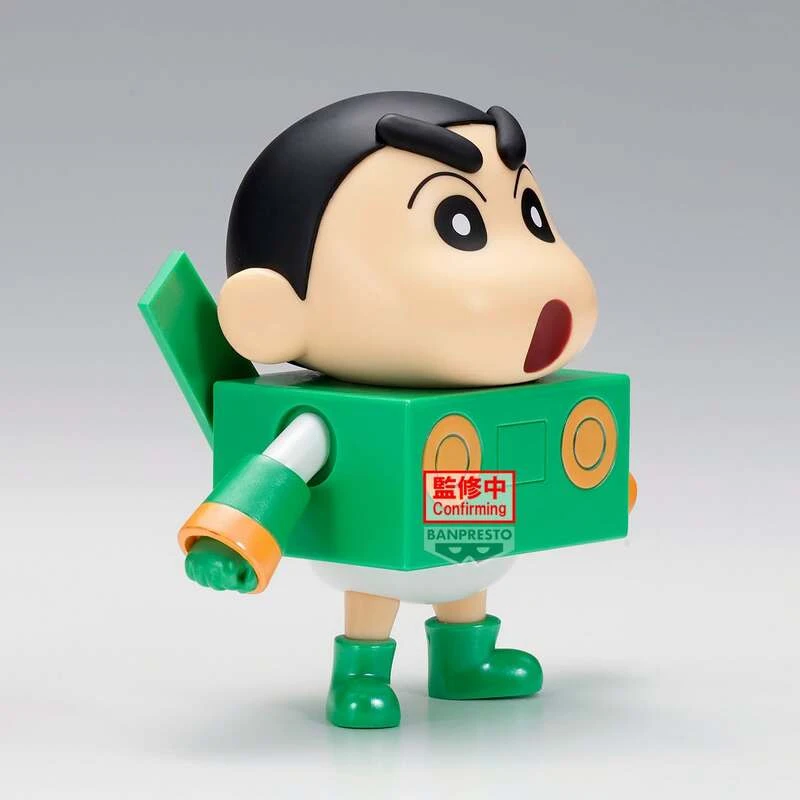 Banpresto 景品 蠟筆小新 Cosplay小新 康達姆機器人小新 特別色