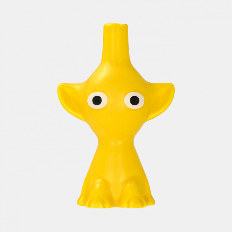 Nintendo 任天堂Pikmin 皮克敏陶瓷花瓶黃色