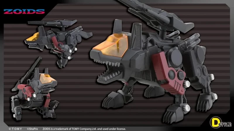壽屋 ZOIDS 洛伊德 D-Style 指揮狼 IRVINE 附透明配件