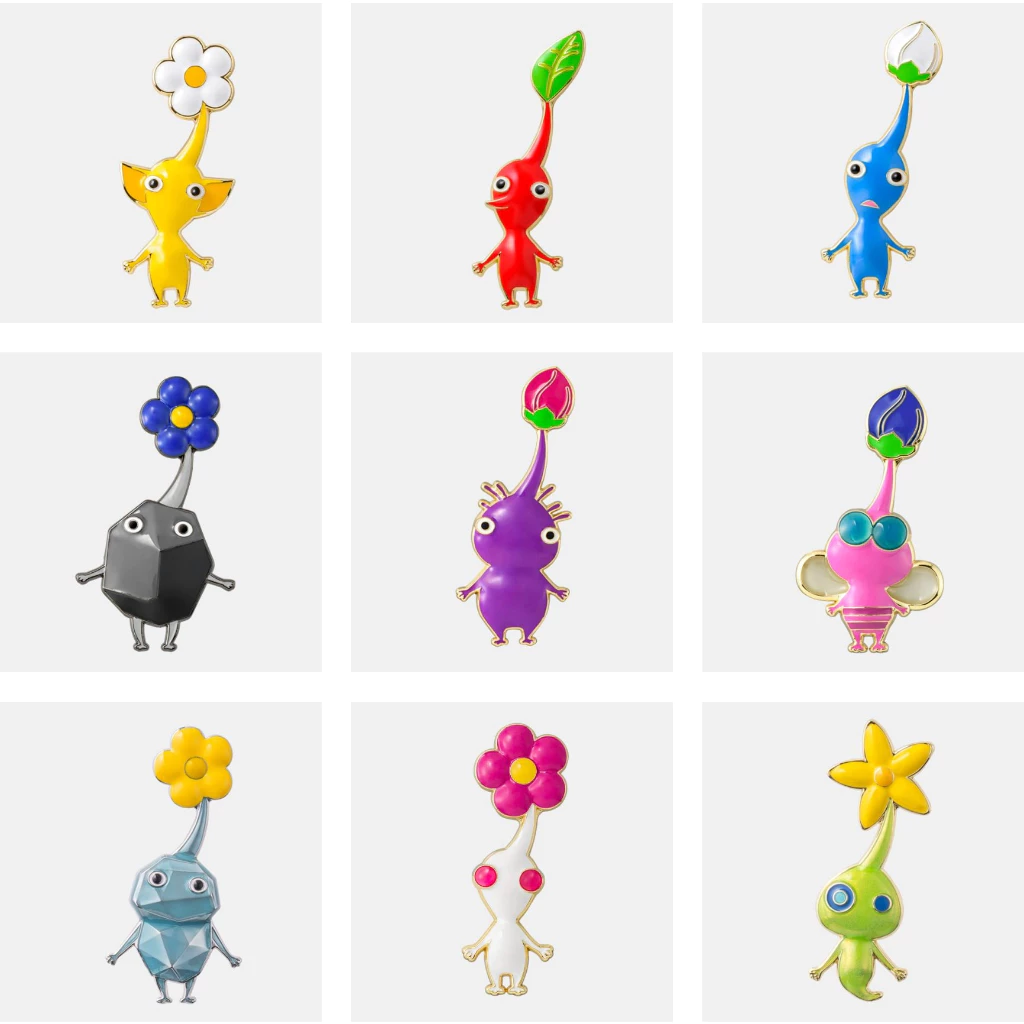 Nintendo 任天堂 Pikmin 皮克敏 胸針 分售