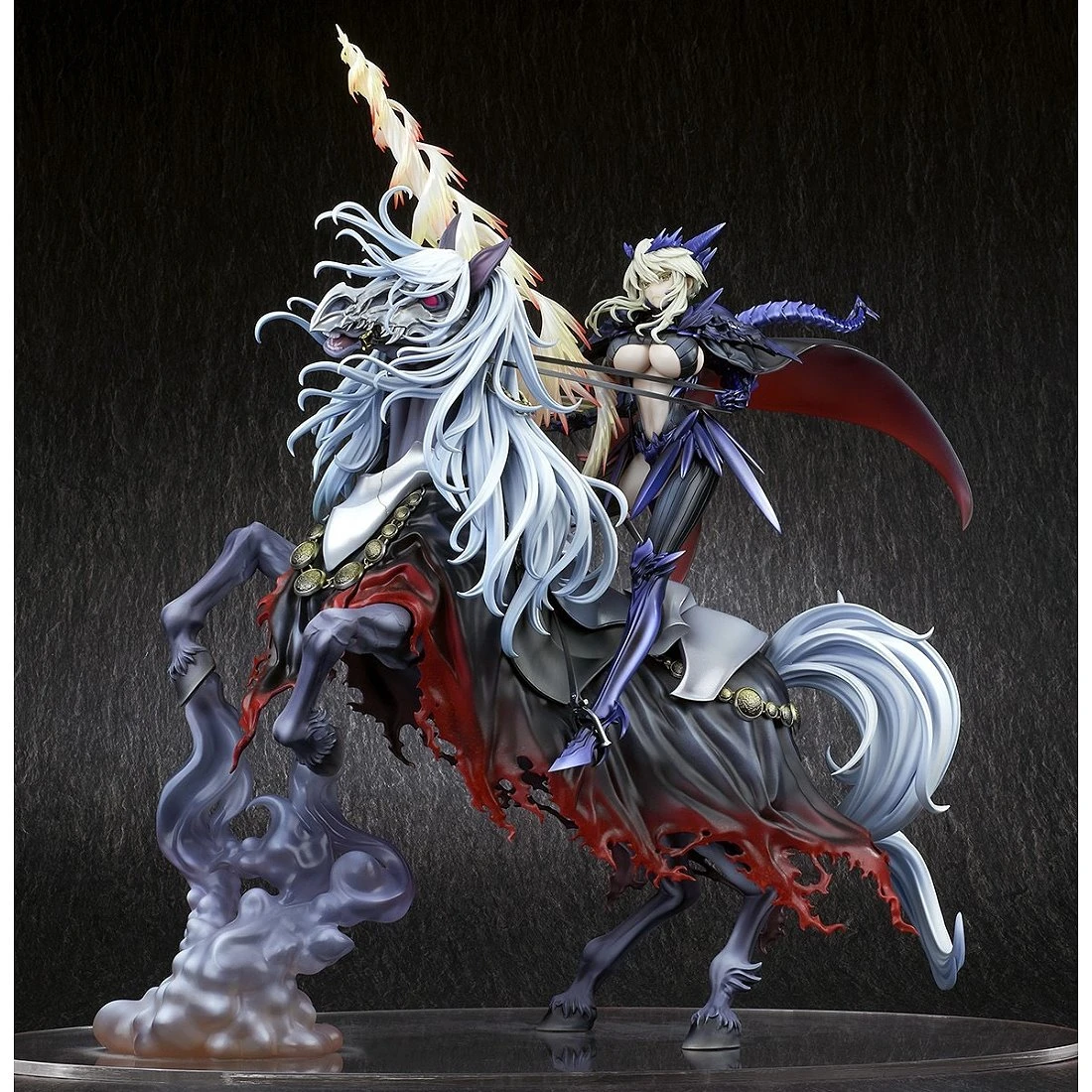 QuesQ 1/8 Fate FGO Lancer 阿爾托莉雅 黑槍傻 第三降臨