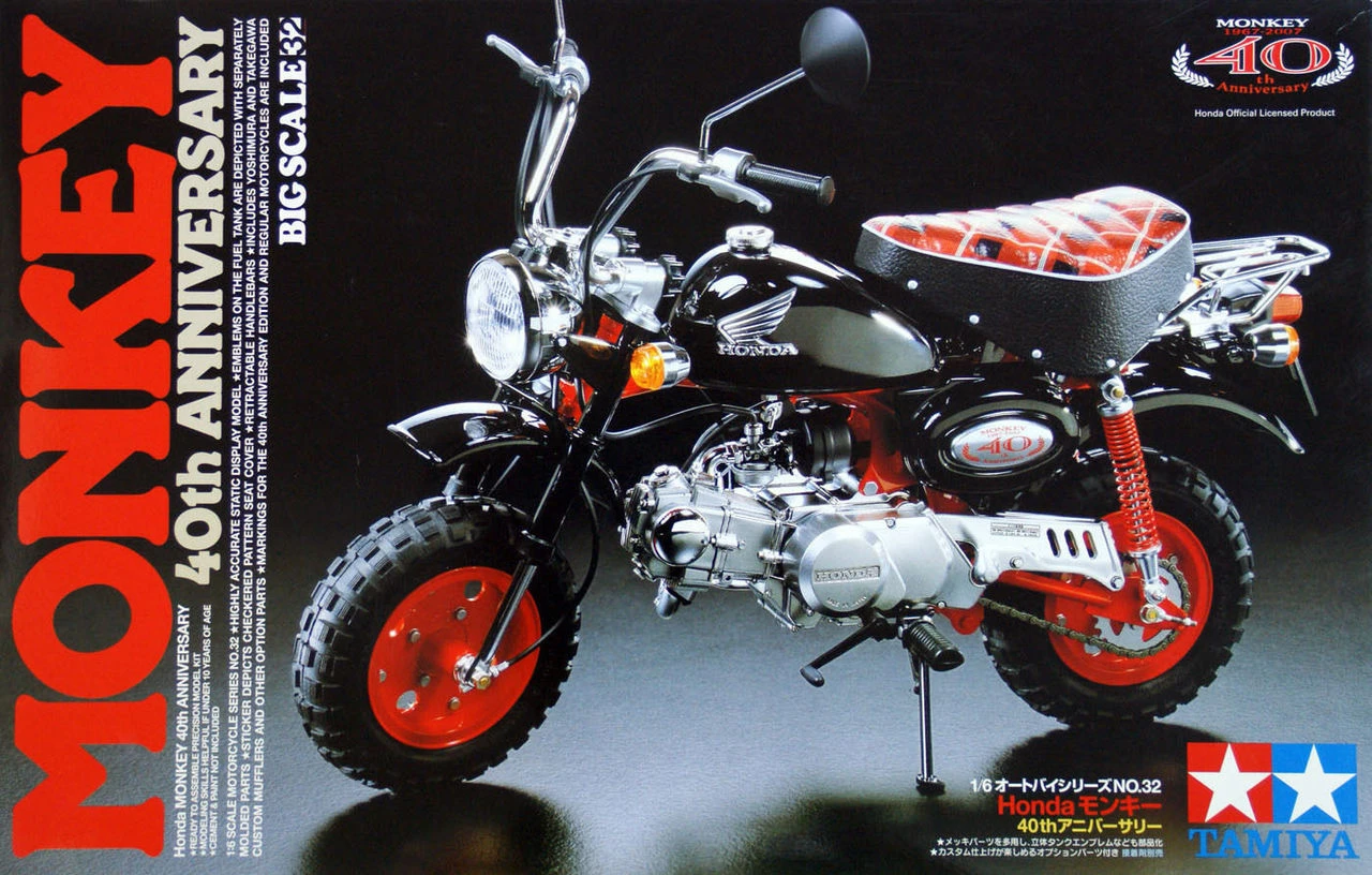 TAMIYA 16032 1/6 Honda MONKEY 40th