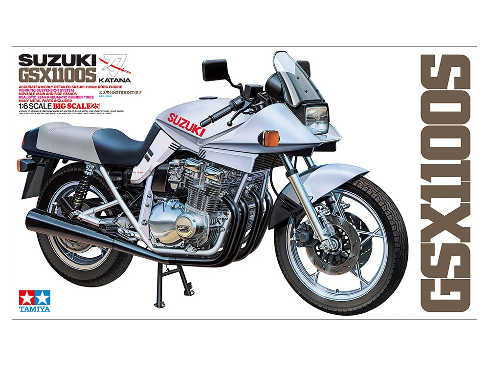 TAMIYA 16025 1/6 Suzuki GSX1100S Katana