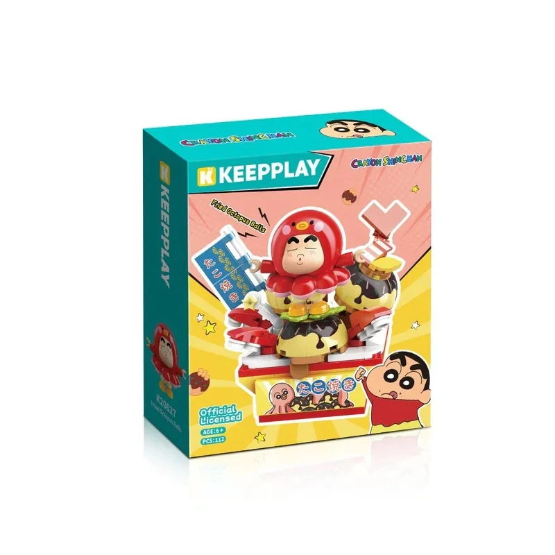 KEEPPLAY 三麗鷗 蠟筆小新 零食系列 章魚小丸子
