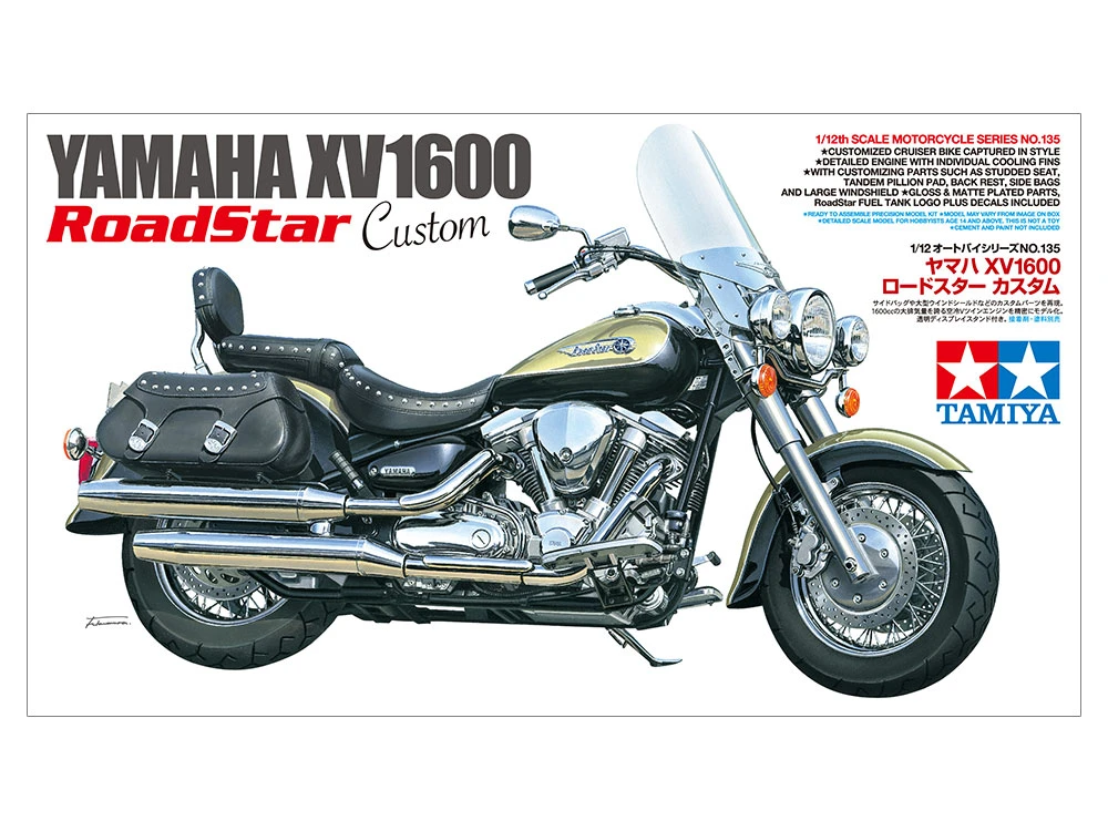 TAMIYA 14135 1/12 Yamaha XV1600 Road Star Custom