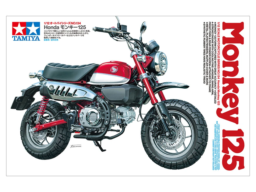 TAMIYA 14134 1/12 Honda Monkey 125