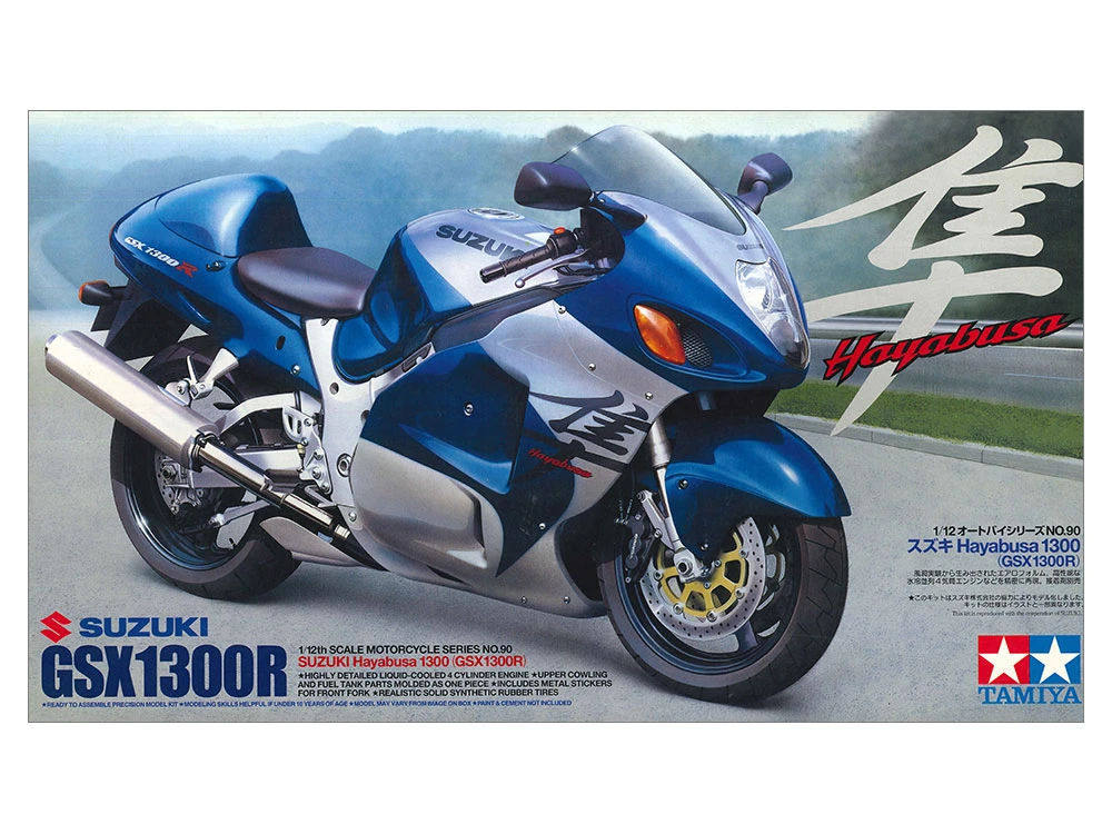 TAMIYA 14090 1/12 Suzuki Hayabusa 1330 (GSX1300R)