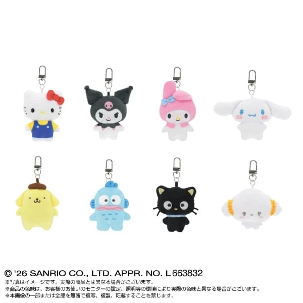 萬代 Chibi 三麗鷗 吊娃 絨毛玩偶 套組