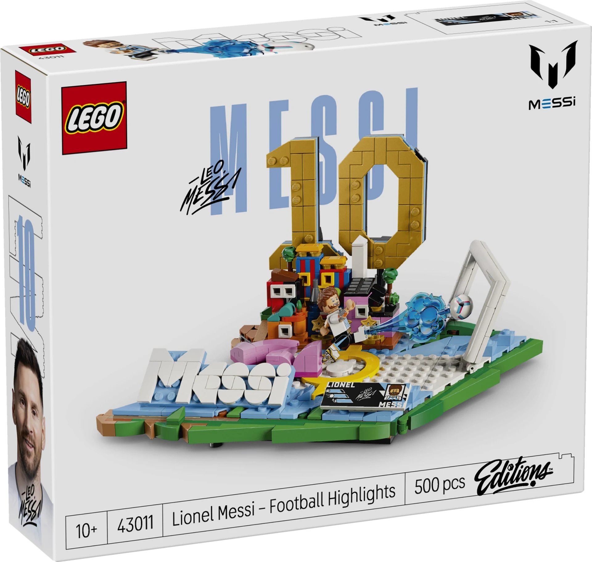 Lego 樂高 Editions 43011 FIFA 世界盃 Lionel Messi 足壇焦點