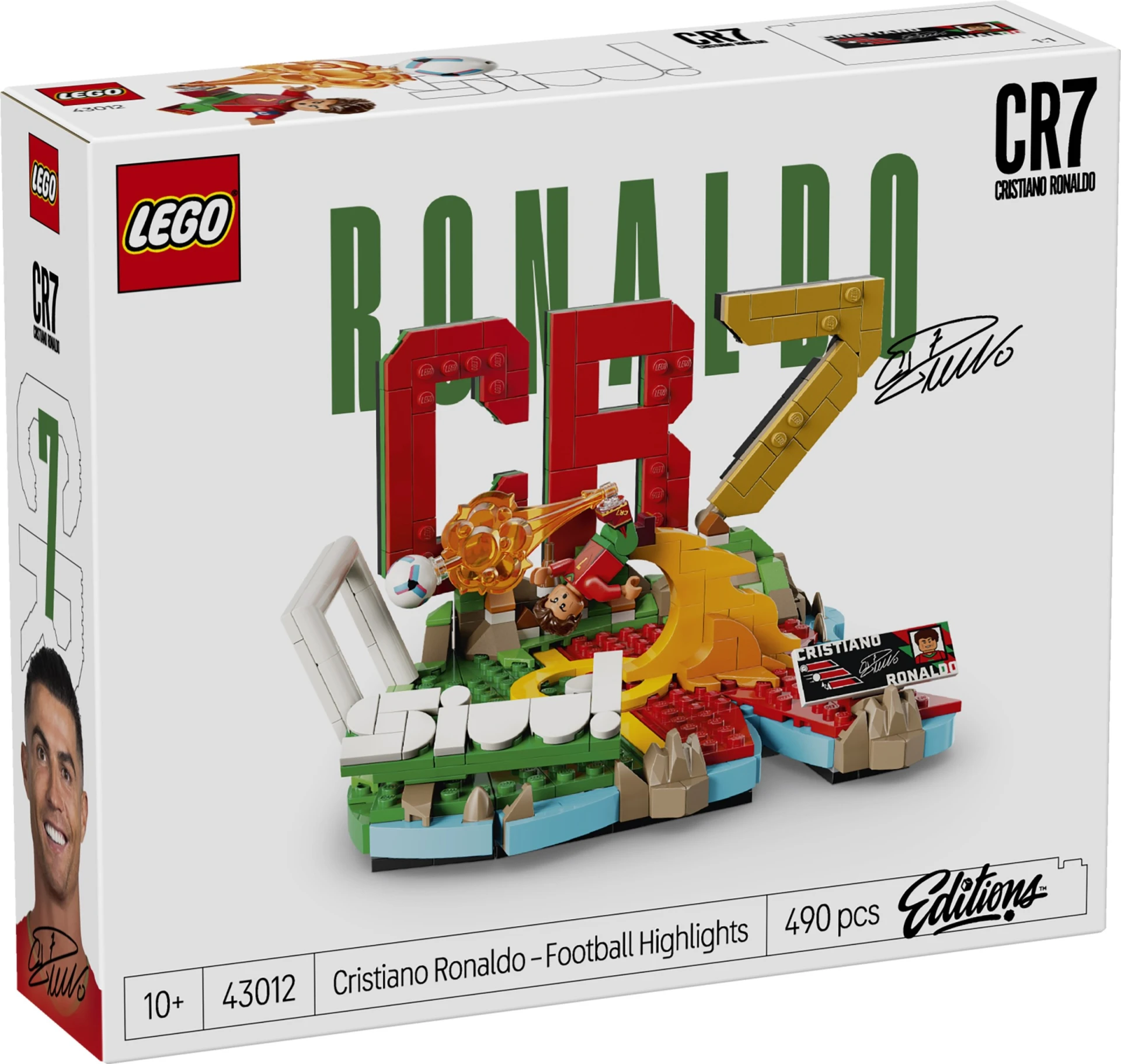 Lego 樂高 Editions 43012 FIFA 世界盃 Cristiano Ronaldo 足壇焦點