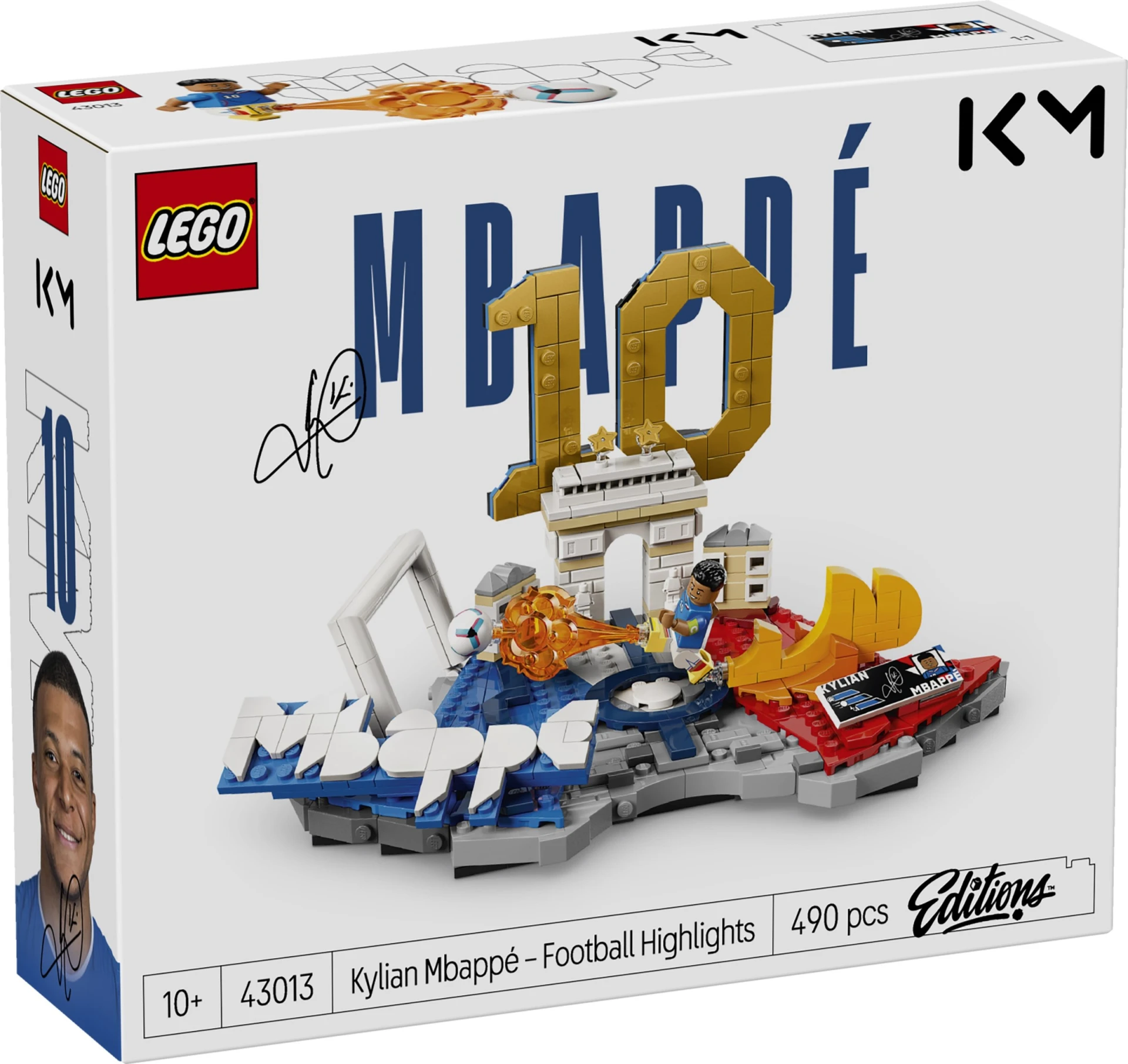 Lego 樂高 Editions 43013 FIFA 世界盃 Kylian Mbappe 足壇焦點
