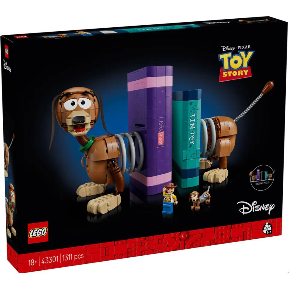 Lego 樂高 Disney 43301 玩具總動員 彈簧狗書擋