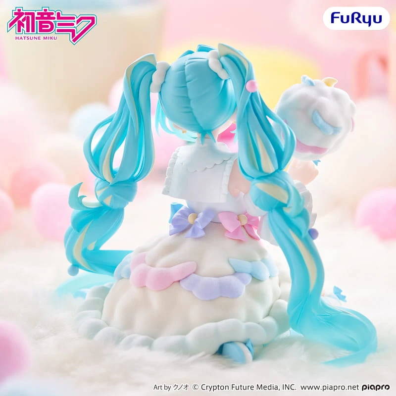 10月預購 Furyu 景品 melffy クノオ 原畫 初音未來 棉花糖 0930