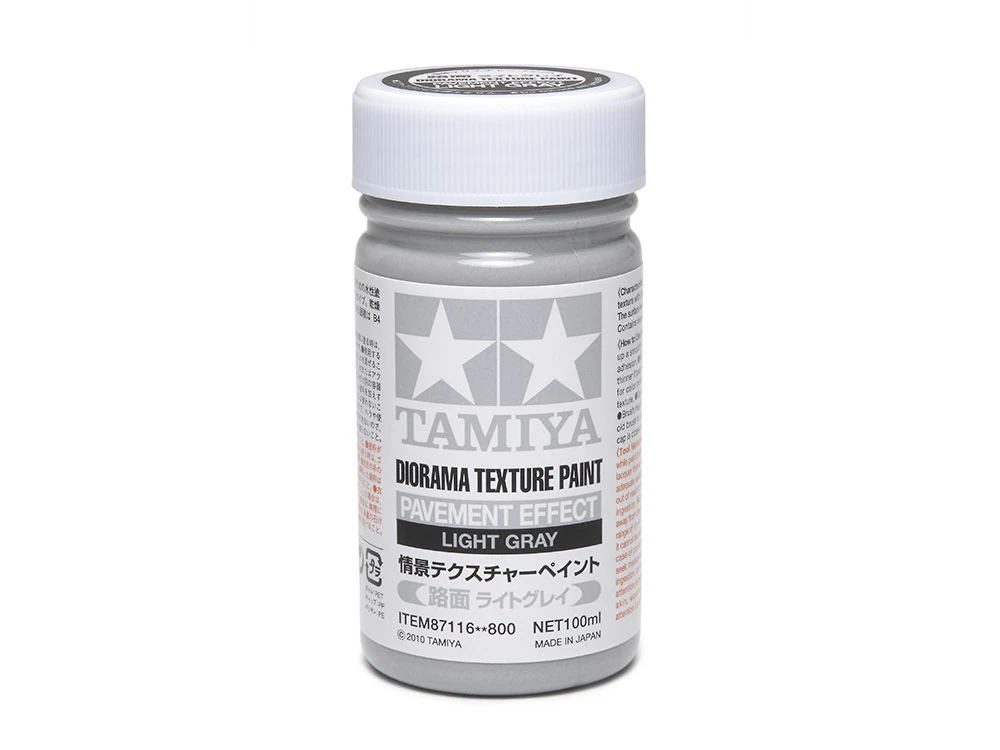 TAMIYA 87116 情景製作用水性塗料泥 路面 淺灰色Light Gray