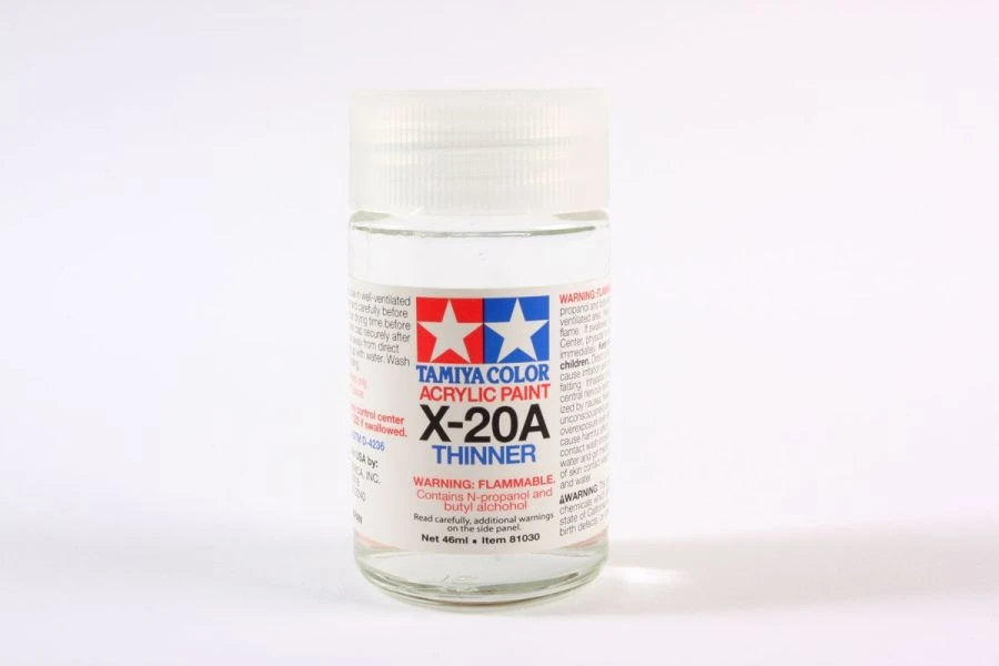 TAMIYA 81030 水性 壓克力漆溶劑 46ml 中