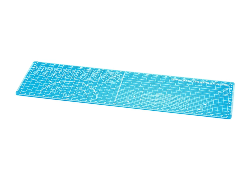 TAMIYA 74144 模型專用切割墊 A3 HALF BLUE