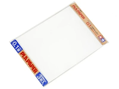 TAMIYA 70208 白色改造板 0.1mm厚 B4尺寸 3入