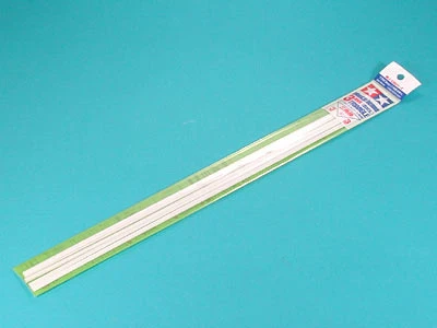 TAMIYA 70117 白色改造三角棒 邊長3mm,長40cm 8入
