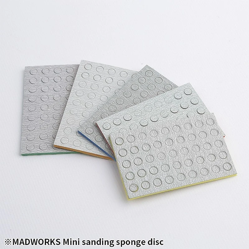 MADWORKS 沖孔型海綿砂紙 小