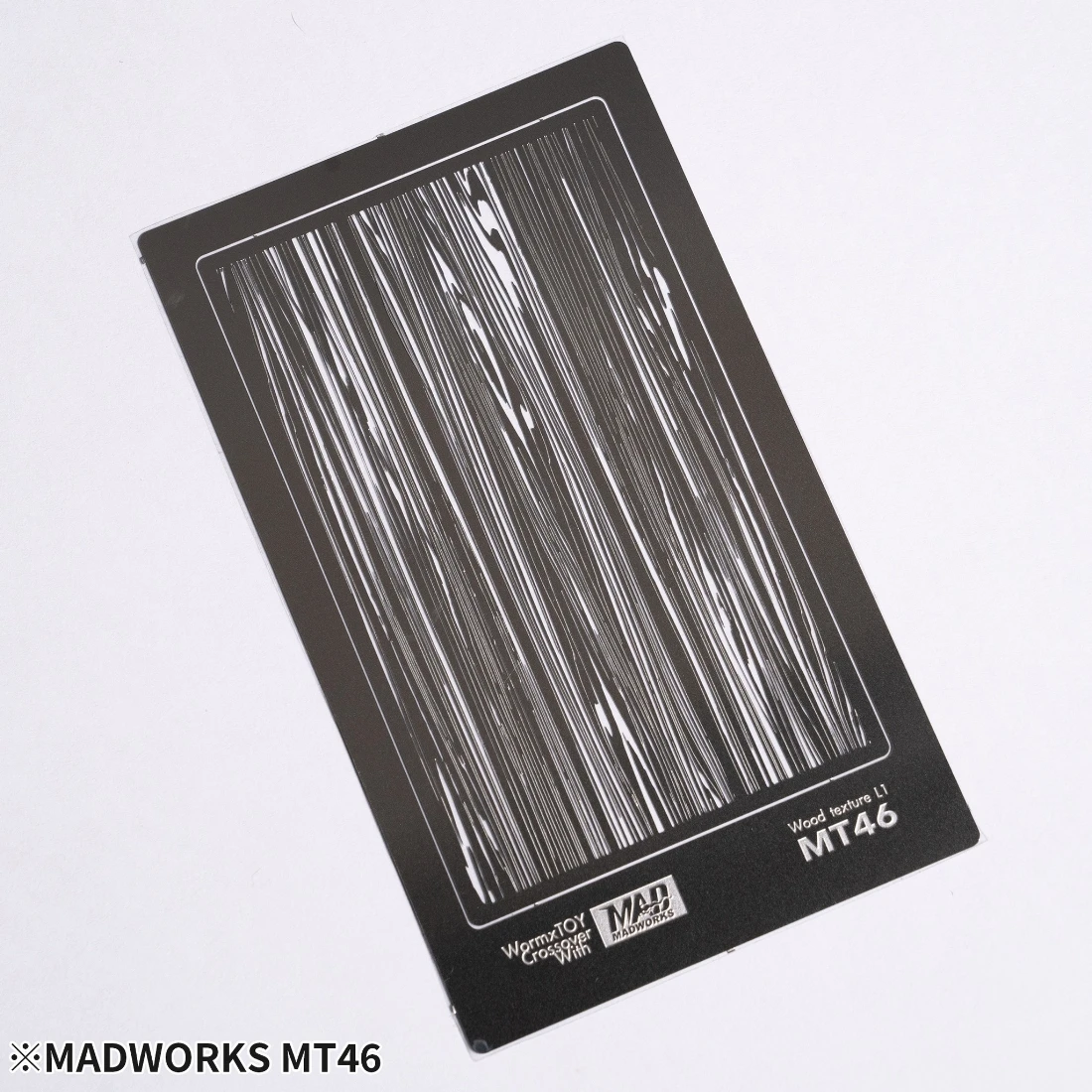 MADWORKS MT-46 特殊塗裝用質感遮噴板6 木紋L1特效遮噴版