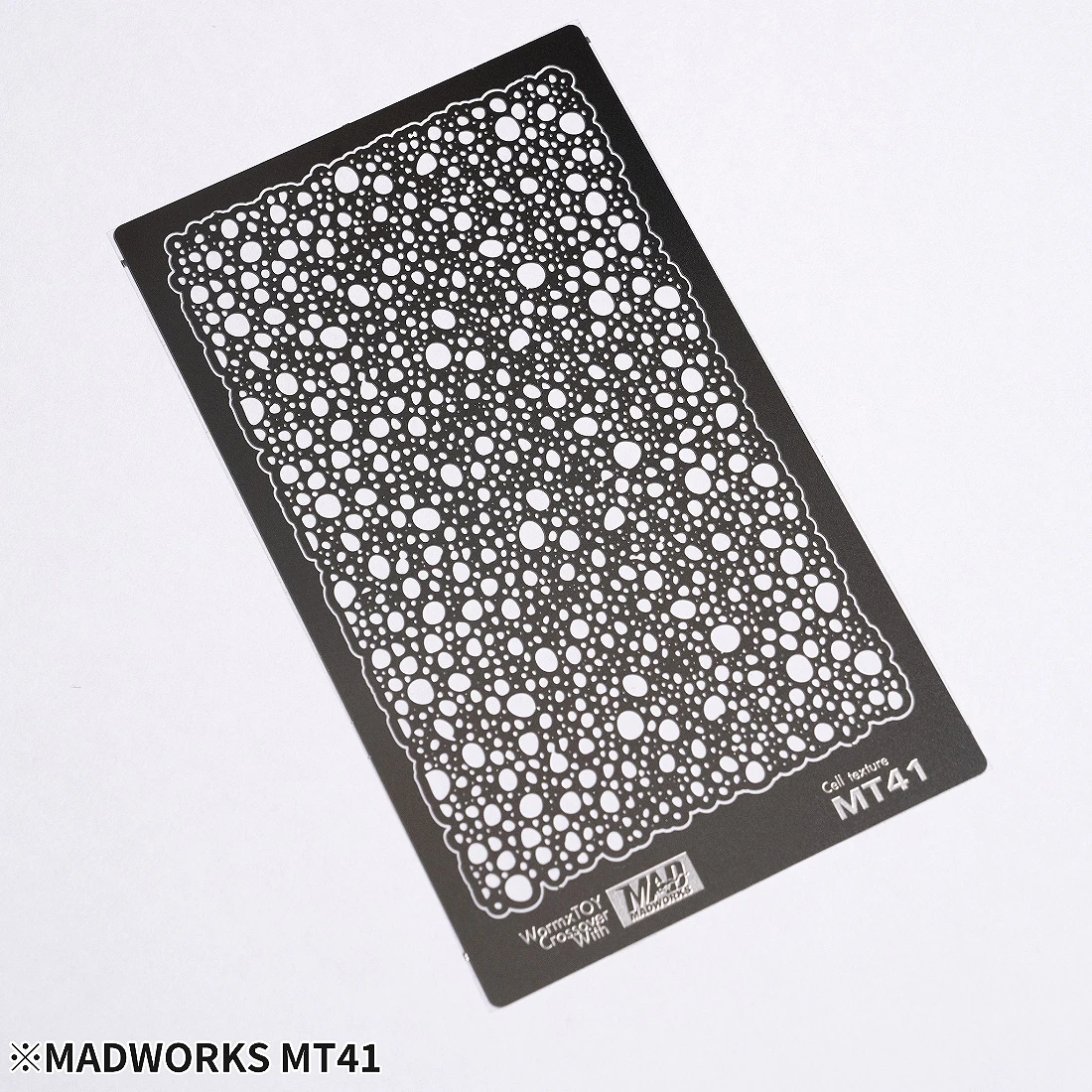 MADWORKS MT-41 特殊塗裝用質感遮噴板1 生物紋理特效遮噴版