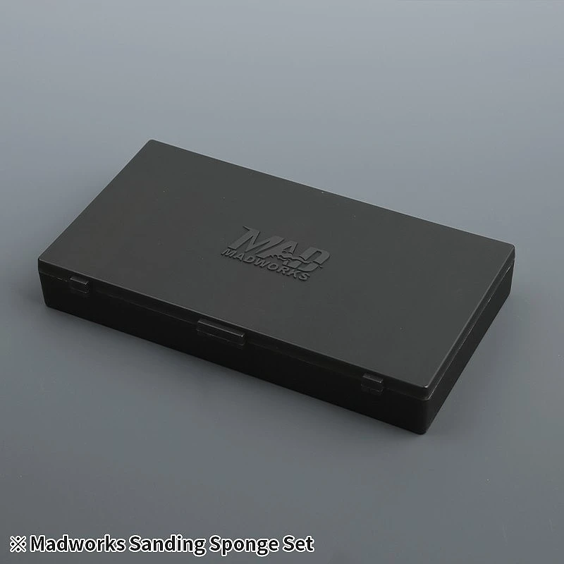 MADWORKS SSB-02 砂紙分裝盒 極霧黑砂紙全備版