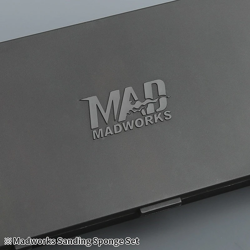MADWORKS SSB-02 砂紙分裝盒 極霧黑砂紙全備版